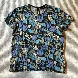 Nooworks top - discontinued plant print